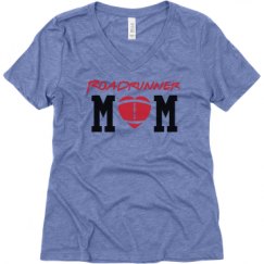 Ladies Relaxed Fit Super Soft Triblend V-Neck Tee