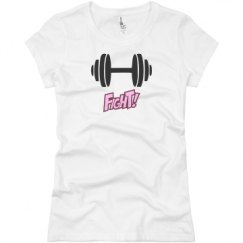 Ladies Slim Fit Basic Promo Jersey Tee