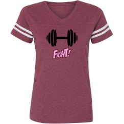 Ladies Relaxed Fit Vintage Sports Tee