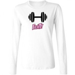 Ladies Relaxed Fit Basic Long Sleeve Tee