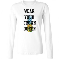 Ladies Relaxed Fit Basic Long Sleeve Tee