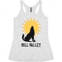 Ladies Slim Fit Super Soft Racerback Triblend Tank