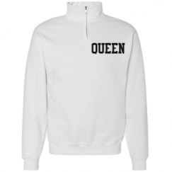 Unisex Cadet Collar Sweatshirt