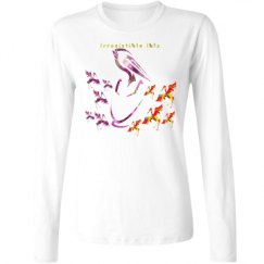 Ladies Relaxed Fit Basic Long Sleeve Tee