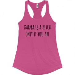 Ladies Slim Fit Racerback Tank Top