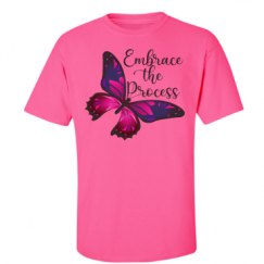 Unisex Ultra Cotton Safety Neon Crewneck Tee