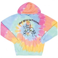 Unisex Tie-Dye Fleece Hoodie