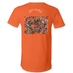 Unisex V-Neck Jersey Tee