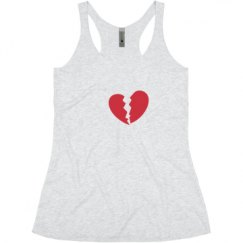 Ladies Slim Fit Super Soft Racerback Triblend Tank