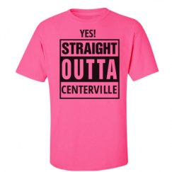 Unisex Ultra Cotton Safety Neon Crewneck Tee