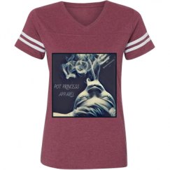 Ladies Relaxed Fit Vintage Sports Tee