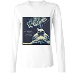 Ladies Relaxed Fit Basic Long Sleeve Tee