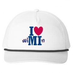 Snapback Five-Panel Rope Hat