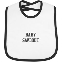 Infant Contrast Trim Bib