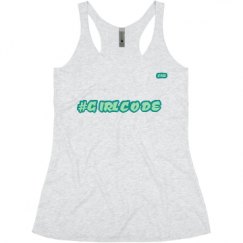 Ladies Slim Fit Super Soft Racerback Triblend Tank