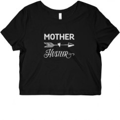 Ladies Slim Fit Crop Top Tee