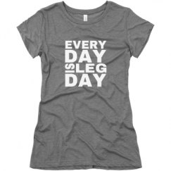 Ladies Slim Fit Super Soft Triblend Tee