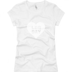 Ladies Slim Fit Basic Promo Jersey Tee