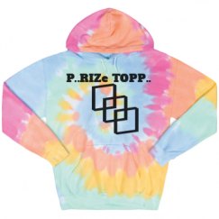 Unisex Tie-Dye Fleece Hoodie