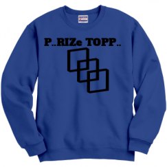 Unisex Film and Foil Crewneck Sweatshirt