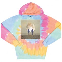 Unisex Tie-Dye Fleece Hoodie