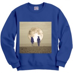 Unisex Film and Foil Crewneck Sweatshirt