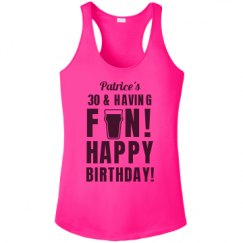 Ladies Athletic Performance Racerback Tank