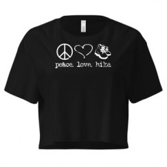 Ladies Festival Cali Crop Top Tee