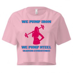 Ladies Festival Cali Crop Top Tee