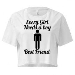 Ladies Festival Cali Crop Top Tee