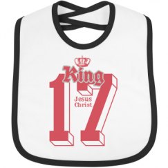 Infant Contrast Trim Bib