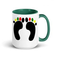 15oz Ceramic Mug with Color Inside