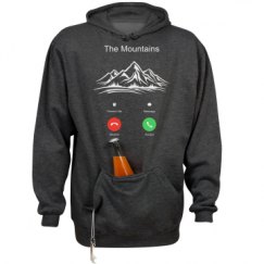 Unisex Beer Holder Tailgate Hoodie