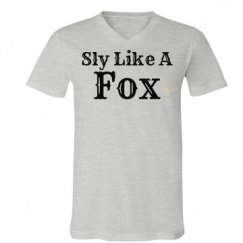 Unisex V-Neck Jersey Tee