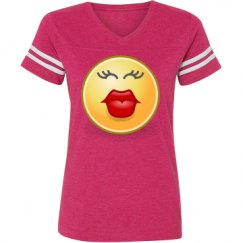 Ladies Relaxed Fit Vintage Sports Tee