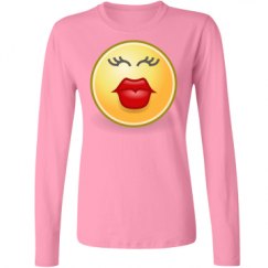 Ladies Relaxed Fit Basic Long Sleeve Tee