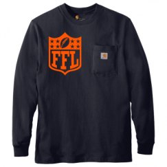 Unisex Carhartt Pocket Long Sleeve Tee