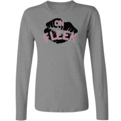 Ladies Relaxed Fit Basic Long Sleeve Tee