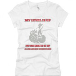 Ladies Slim Fit Basic Promo Jersey Tee