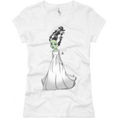 Ladies Slim Fit Basic Promo Jersey Tee