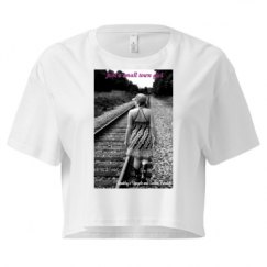 Ladies Festival Cali Crop Top Tee