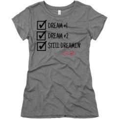 Ladies Slim Fit Super Soft Triblend Tee