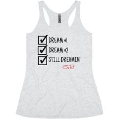 Ladies Slim Fit Super Soft Racerback Triblend Tank