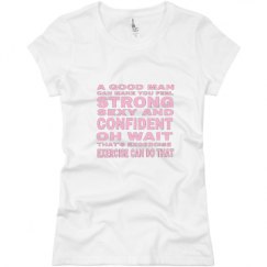 Ladies Slim Fit Basic Promo Jersey Tee