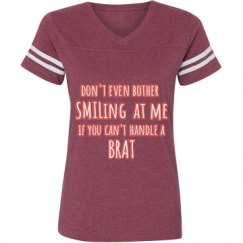 Ladies Relaxed Fit Vintage Sports Tee