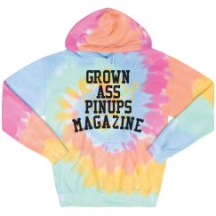 Unisex Tie-Dye Fleece Hoodie