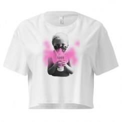 Ladies Festival Cali Crop Top Tee