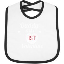Infant Contrast Trim Bib