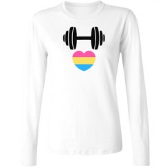 Ladies Relaxed Fit Basic Long Sleeve Tee