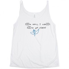 Ladies Flowy Slouchy Tank